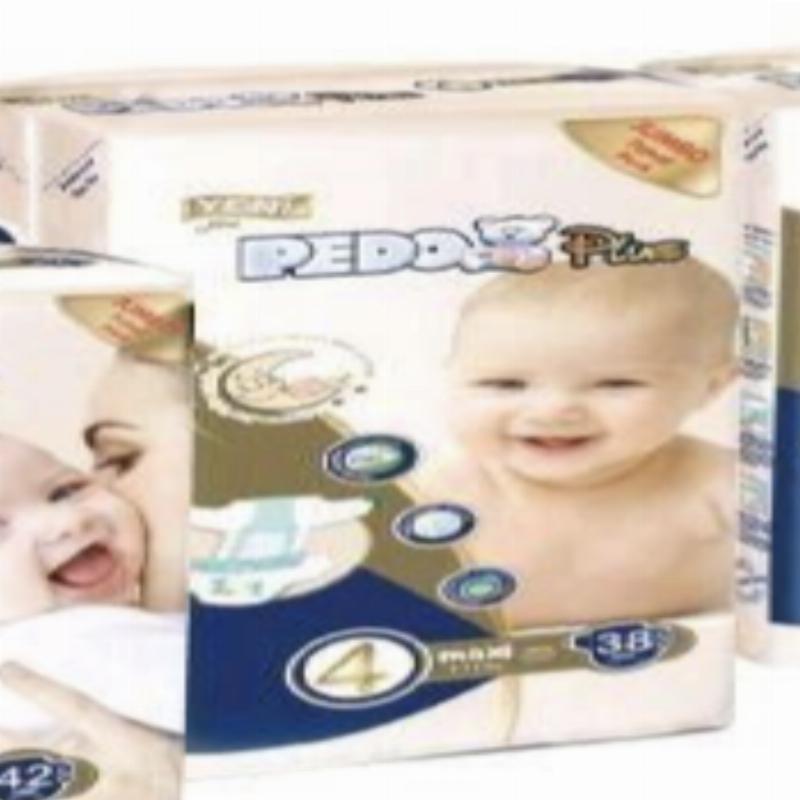 Дитячі підгузки Pedo Maxi(7-18кг),60шт